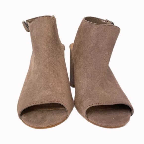 Chinese Laundry Peep Toe Mules Sz 10 - Picture 2 of 6